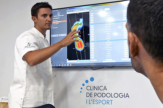 Biofeedback Podología Deportiva | Clínica Podologia i l'Esport